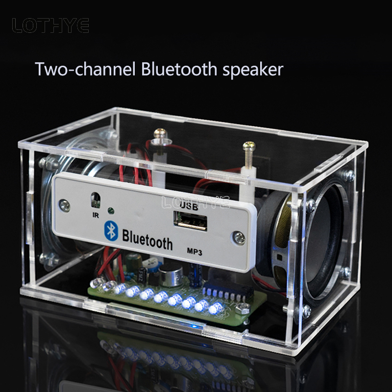 미니 듀얼 채널 블루투스 스피커 오디오 3W * 2 D - Diy Electronics Components Kit 리뷰 및 가격