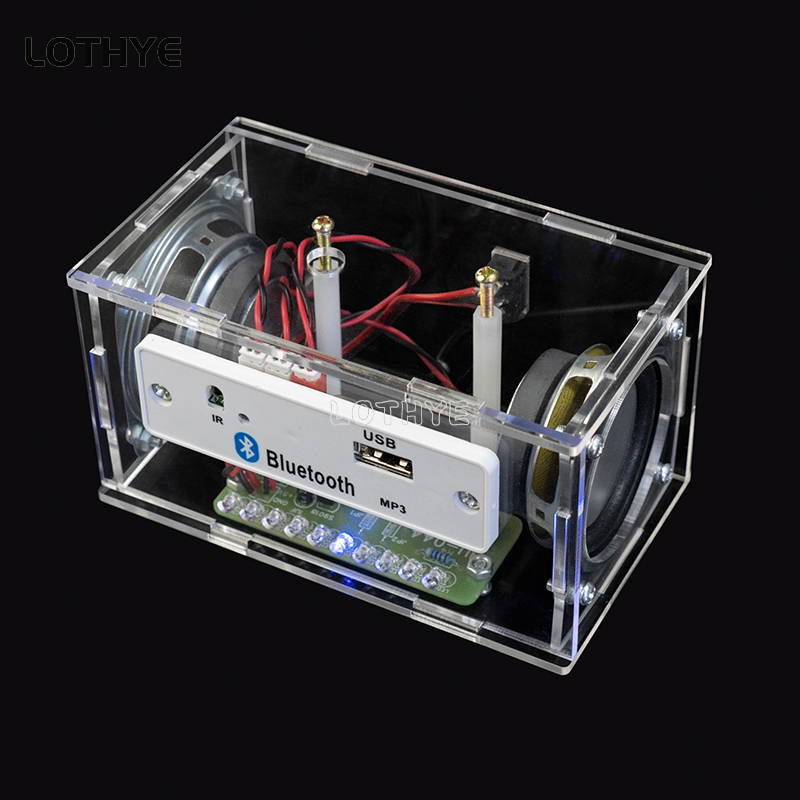 미니 듀얼 채널 블루투스 스피커 오디오 3W * 2 D - Diy Electronics Components Kit 리뷰 및 가격