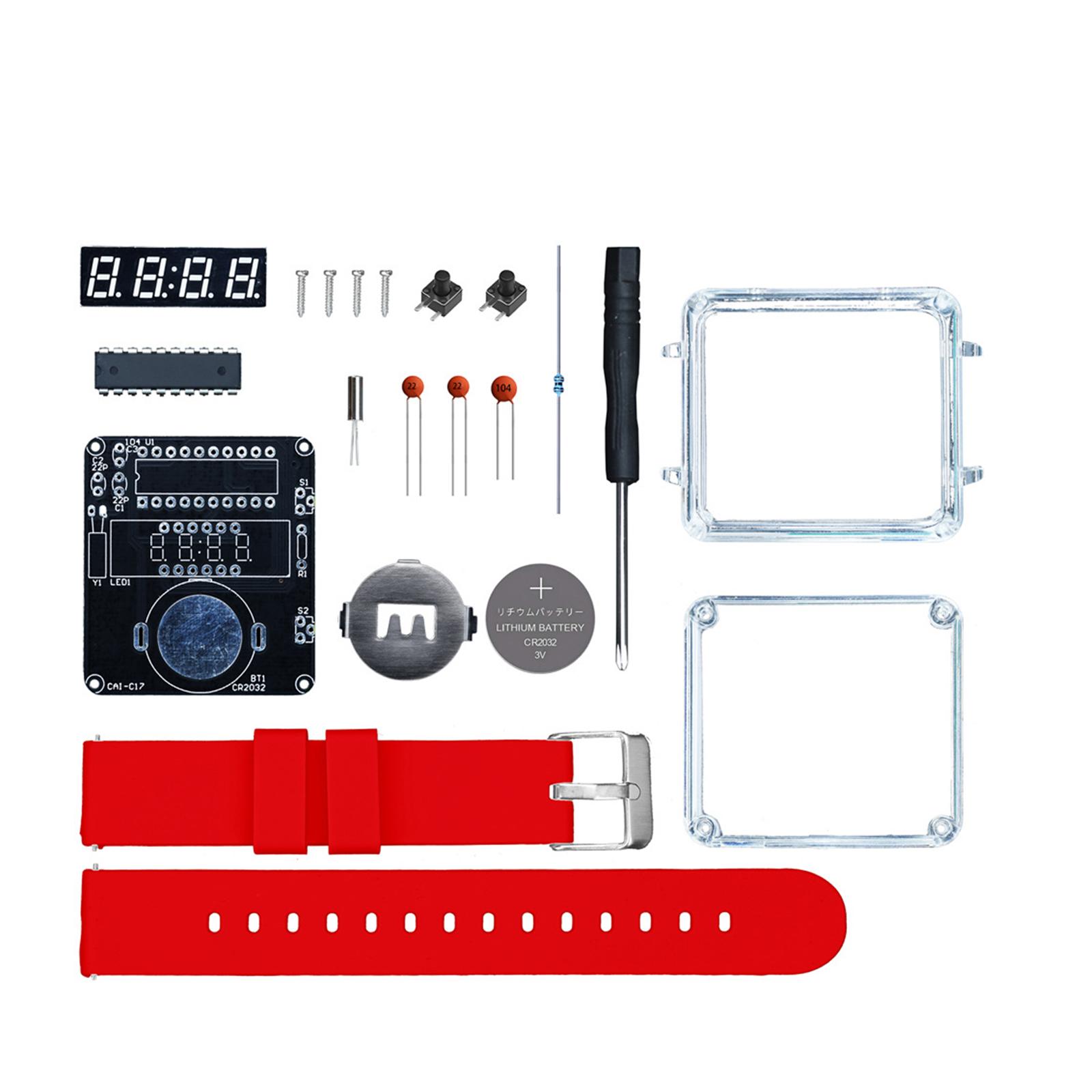 DIY 전자 시계 키트 용접 조립 혁신 개발 장난감 핸 - Diy Innovative Electronics 리뷰 및 가격