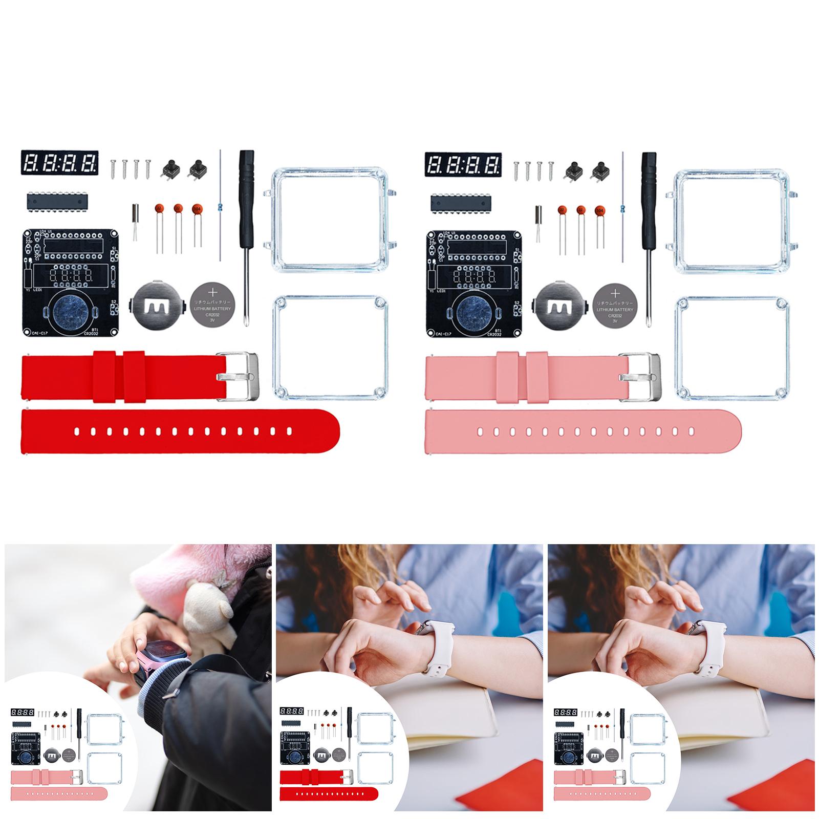 DIY 전자 시계 키트 용접 조립 혁신 개발 장난감 핸 - Diy Innovative Electronics 리뷰 및 가격