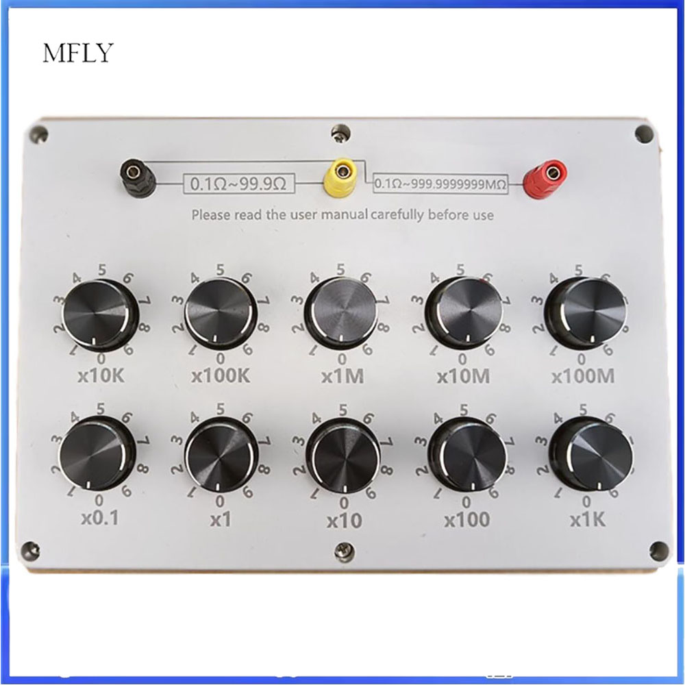 조정 가능한 고정밀 표준 저항 박스 – 0.1Ω~999 - Diy Home Electronics Lab 리뷰 및 가격