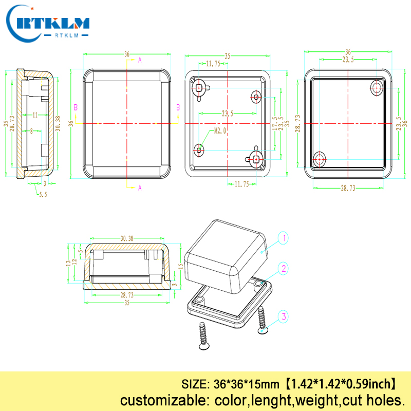 소형 플라스틱 프로젝트 케이스, DIY 플라스틱 하우징 - Diy Enclosure For Electronics 리뷰 및 가격