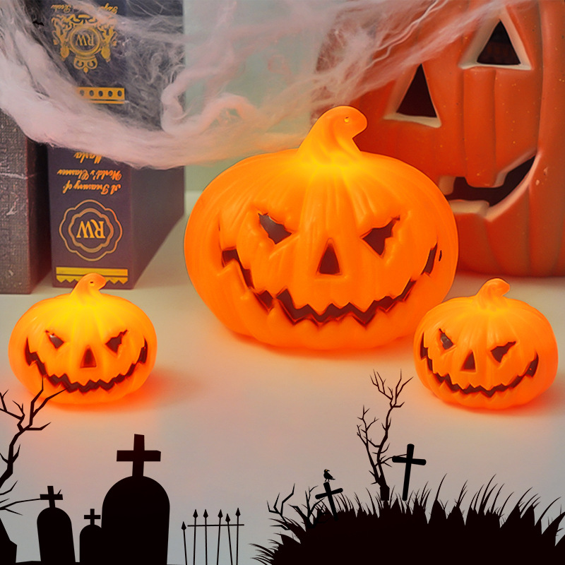 할로윈 LED 호박 램프 장식품 공포 분위기 어린이 장 - Diy Halloween Electronics 리뷰 및 가격