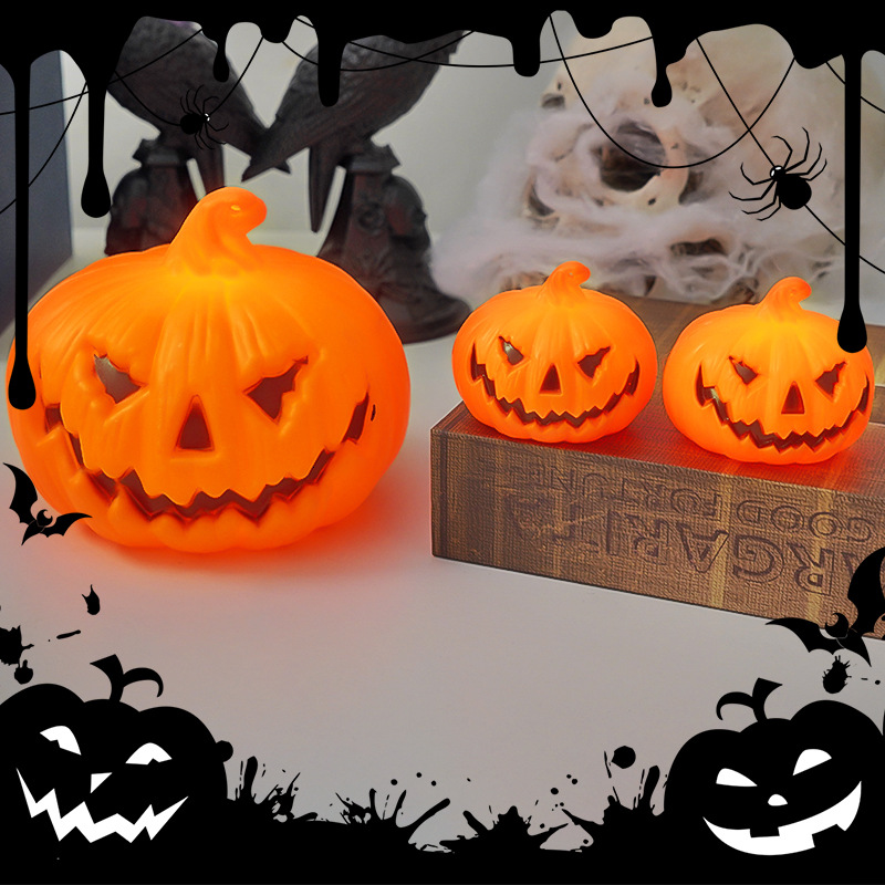 할로윈 LED 호박 램프 장식품 공포 분위기 어린이 장 - Diy Halloween Electronics 리뷰 및 가격