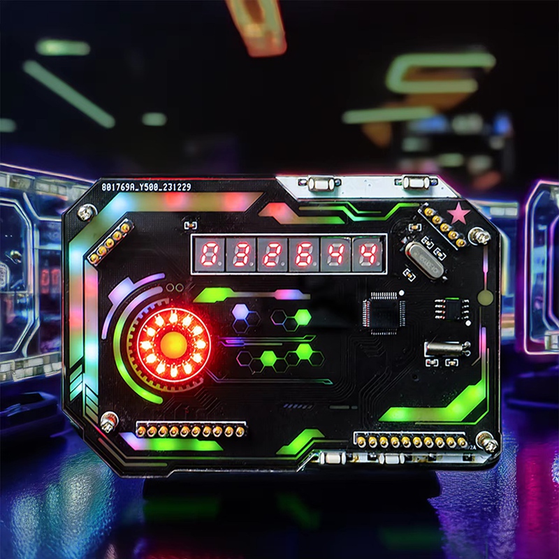 WISH 데스크탑 디지털 시계 전자 DIY 키트 사이버 - Diy Innovative Electronics 리뷰 및 가격